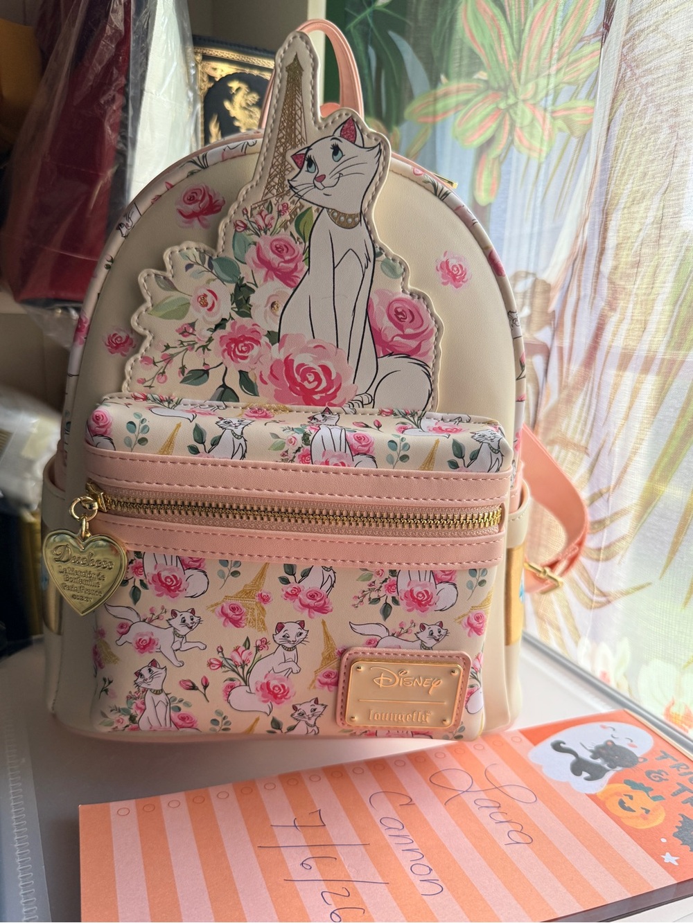 Loungefly Disney Aristocats Duchess Mini Backpack NWT